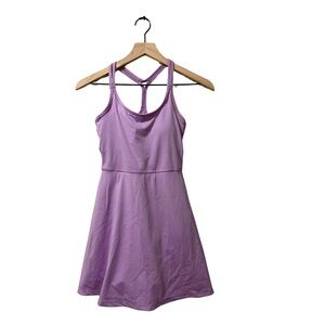 NWT Madewell Lilac Purple Flex Cut-Out Fitness Athleisure Dress Size XS